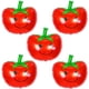 thumbnail image 1 of Globos de aluminio HORIUS con temática de tomate, verduras y tomates, 6 cm, 5 unidades, 1 of 6