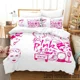 thumbnail image 1 of Personality Hip Hop Pink Singer Tour Bedding Set Duvet Cover Bed Set Quilt Cover Pillowcase Comforter Boys Adult Bed Sheets, 1 of 5