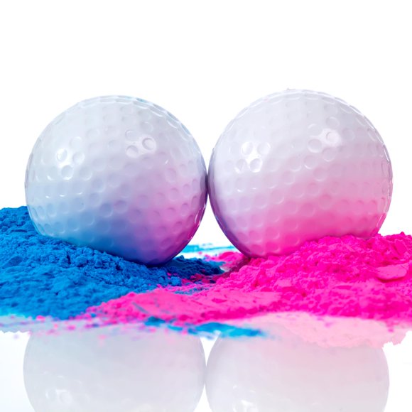 Set de Pelotas de Golf Winsharp para Revelación de Género (Rosa y Azul)