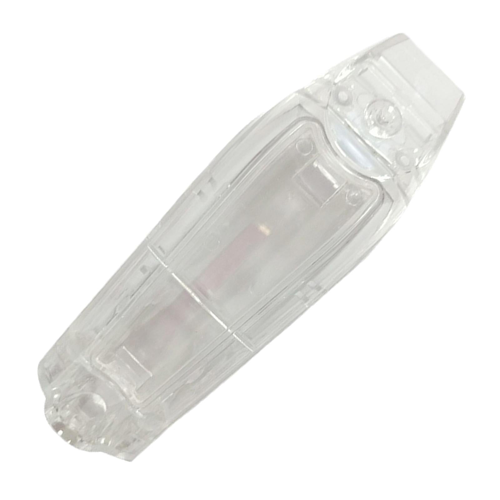 Magideal - Combo De Carcasa Completa De Bricolaje/base Superior E Inferior Modificada Carcasa Protectora Transparente De Pc Transparente Para 8081 Barbershop.