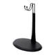 thumbnail image 1 of Soporte para muñecas de 12 pulgadas, soporte de plástico para figuras de acción, base de exhibición para figuras de acción a escala 1/6, color negro , B B, 1 of 5
