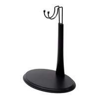 Magideal - Soporte Para Muñecas De 12 Pulgadas, Soporte De Plástico Para Figuras De Acción, Base De Exhibición Para Figuras De Acción A Escala 1/6, Color Negro , B B