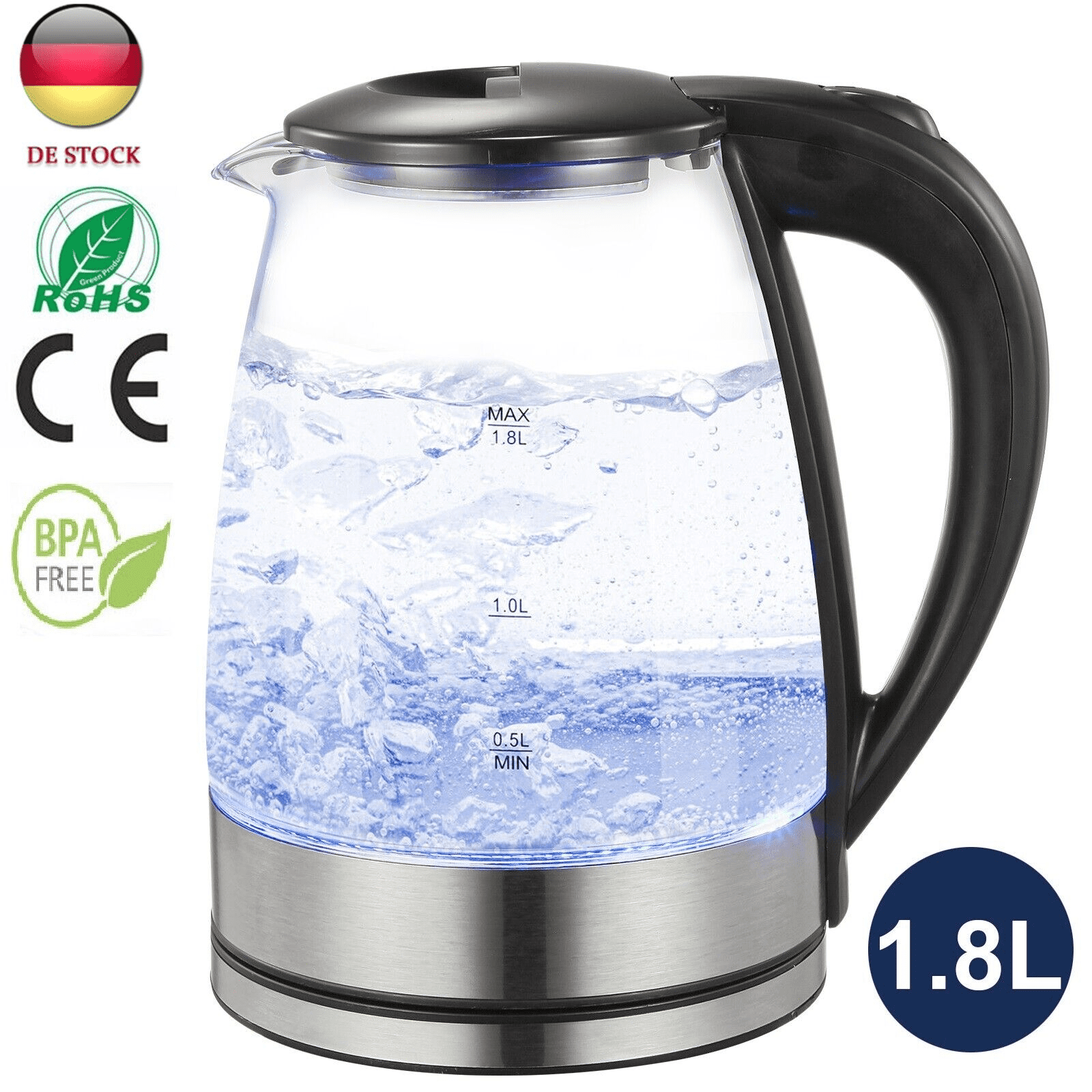 Electric Kettle Ariete 2000 Hervidor Hervidora De Agua Lt