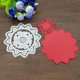 thumbnail image 2 of Juego de 3 troqueles metálicos DDeehs Flower Doily Round Rose, 2 of 7