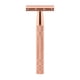 thumbnail image 4 of Maquinilla De Afeitar De Seguridad De Doble Filo Con 5 Cuchillas De Acero Inoxidable De Primera Calidad, Oro Rosa, 4 of 5