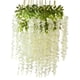 thumbnail image 1 of 12x Guirnalda De Wisteria Artificial Arco Flor De Simulación Para Pared De Boda Blanco, 1 of 5