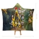 thumbnail image 2 of Huevitos: Un Rescate Africano Manta Capa con Capucha Anti-Bolitas, Manta de Lana Ártica Suave, Manta Portátil de Felpa Ligera y Lujosa, Poncho para Siesta en Casa y Oficina, 100*130cm, 2 of 6