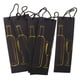 thumbnail image 1 of 5 piezas de botella de vino bolsas de la boda banquete de boda vino portador regalo bolsas de oro, 1 of 3