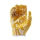 thumbnail image 3 of Guantes de fútbol adidas Adizero 12 para adultos, 3XL, color dorado y blanco, 3 of 3
