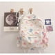 thumbnail image 3 of Girls Cute Print Large Capacity Preppy Backpack, Nylon Lightweight School Campus Daypack, Fashion Kawaii Travel Commuter Bag, 3 of 3