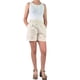 thumbnail image 4 of Short Mujer Premium Casual Formal Tela Algodon Lavado Tiro Alto 411, 4 of 5