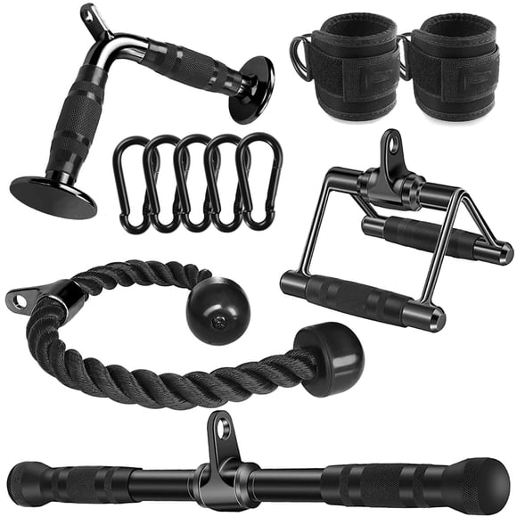 Set de 11 accesorios de cable WNOEY para gimnasio