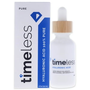 Timeless - Suero 100 Por Ciento Puro De Ácido Hialurónico De Para Unisex - Suero De 1 Oz