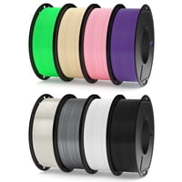 Filamento Para Impresora 3D Elegoo Pla Plus De 1,75 Mm, 250 G, 8 Colores