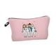 thumbnail image 3 of Bolsa de Cosméticos Estuche de Almacenamiento Cartera Bolsa de Cosméticos Bolsa de Aseo Viaje Al Aire Libre Mujeres Hombres Cepillo Enfermera Regalo D Rosa, 3 of 5