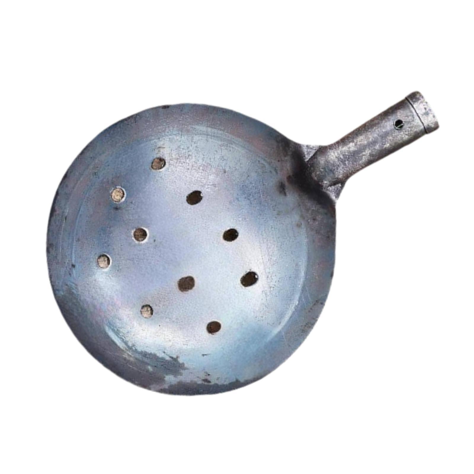 Ioensy - Cuchara Para Fugas De Drenaje De Alcantarillado, Cuchara De Limpieza Portátil De Hierro, Cuchara Para Alcantarillado, Drena 20cm Con Orificio