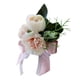 thumbnail image 1 of boda té rosa clavel seda flor boutonniere ramillete champaña, 1 of 3