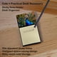 thumbnail image 2 of Dispensador Recargable Con Soporte Para Notas Adhesivas Peacock Carolines, 2 of 7