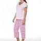 thumbnail image 1 of Pijama Capri Con Encaje En Hombros, 1 of 2