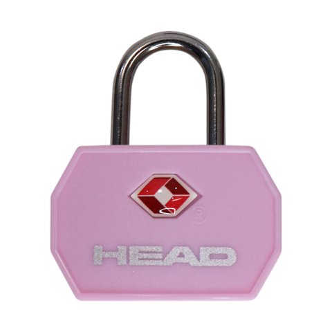 Candado Tsa Con Llave Rosado Gum Head