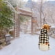 thumbnail image 5 of Abrigo de invierno acogedor para perros, chaqueta cortavientos para perros, estilo británico, a cuadros, para clima frío., 5 of 5