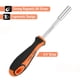 thumbnail image 5 of Juego de 14 puntas Torx Bates Choice T4‑T40 con destornillador magnético de 1/4", 5 of 6
