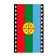 thumbnail image 2 of Bandera Mapuche de 60x90cm Decoracion Fiestas Patrias, 2 of 3