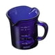 thumbnail image 4 of Copa De Vidrio Medición De La Jarra De Espuma Resistente Al Calor Para Baristas Medir Azul, 4 of 5