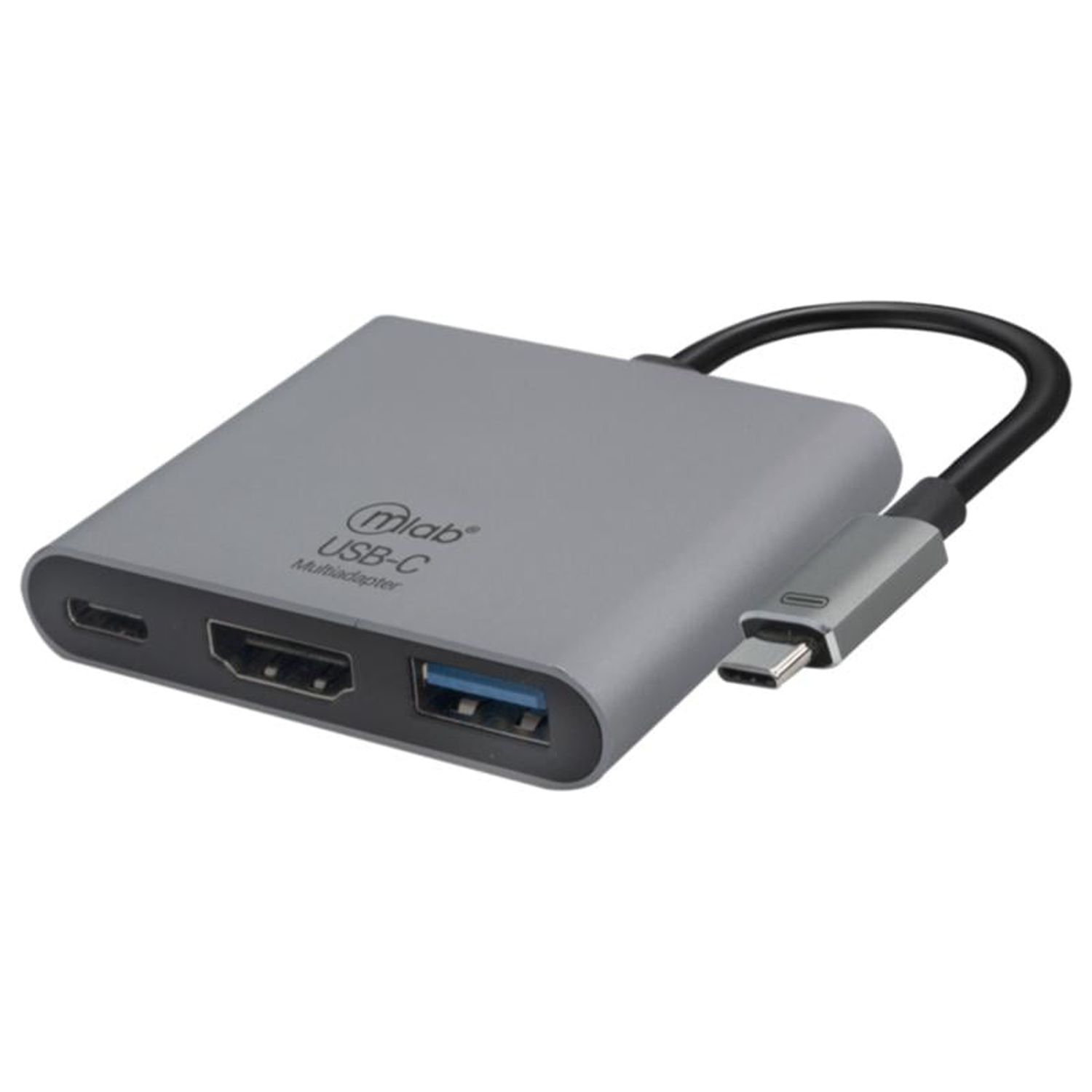 Microlab - Hub Adaptador Usb C A Usb 3.0 Hdmi Usb C 8862 Mlab