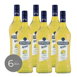 Rossard - Pack X 6 Licor Spritz Limoncello - Licor 1000 Cc