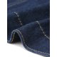 thumbnail image 5 of Agnes Orinda Chaqueta de Mezclilla Recortada para Mujer de Talla Grande para Escuela o Universidad, Clásica con Solapa, Manga Corta, Abotonada, Lavada, Casual con Bolsillo 1X Azul Oscuro, 5 of 6