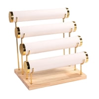 Magideal - Soporte Para Pulsera, Expositor De Pulseras, Torre Desmontable, Soporte De Exhibición, Organizador De Joyas Para Encimera Del Hogar, Gabinete De Venta , Blanco