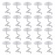 thumbnail image 4 of Clear Heads Twist Pins Tornillos En Espiral Para Tapicería Forma Redonda L 20 Paquete, 4 of 5