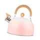 thumbnail image 1 of Tetera Silbante Multifuncional De 3 L Para Senderismo, Picnic, Camping, Cocina, Color Rosa, 1 of 5