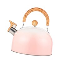 Bothyi - Tetera Silbante Multifuncional De 3 L Para Senderismo, Picnic, Camping, Cocina, Color Rosa