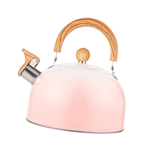 Bothyi - Tetera Silbante Multifuncional De 3 L Para Senderismo, Picnic, Camping, Cocina, Color Rosa