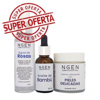 Ngen - Crema Antirojez - Agua De Rosas - Aceite De Bambú
