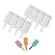 thumbnail image 1 of Pack X2 Moldes De Silicona Reposteria Molde Helados Paletas Molde Silicona Helado Moldes Para Helado, 1 of 6