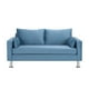 thumbnail image 1 of Sofa Sky 3c Felpa 12 Azul Petroleo, 1 of 5