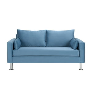 Bodevir - Sofa Sky 3C Felpa 12 Azul Petroleo
