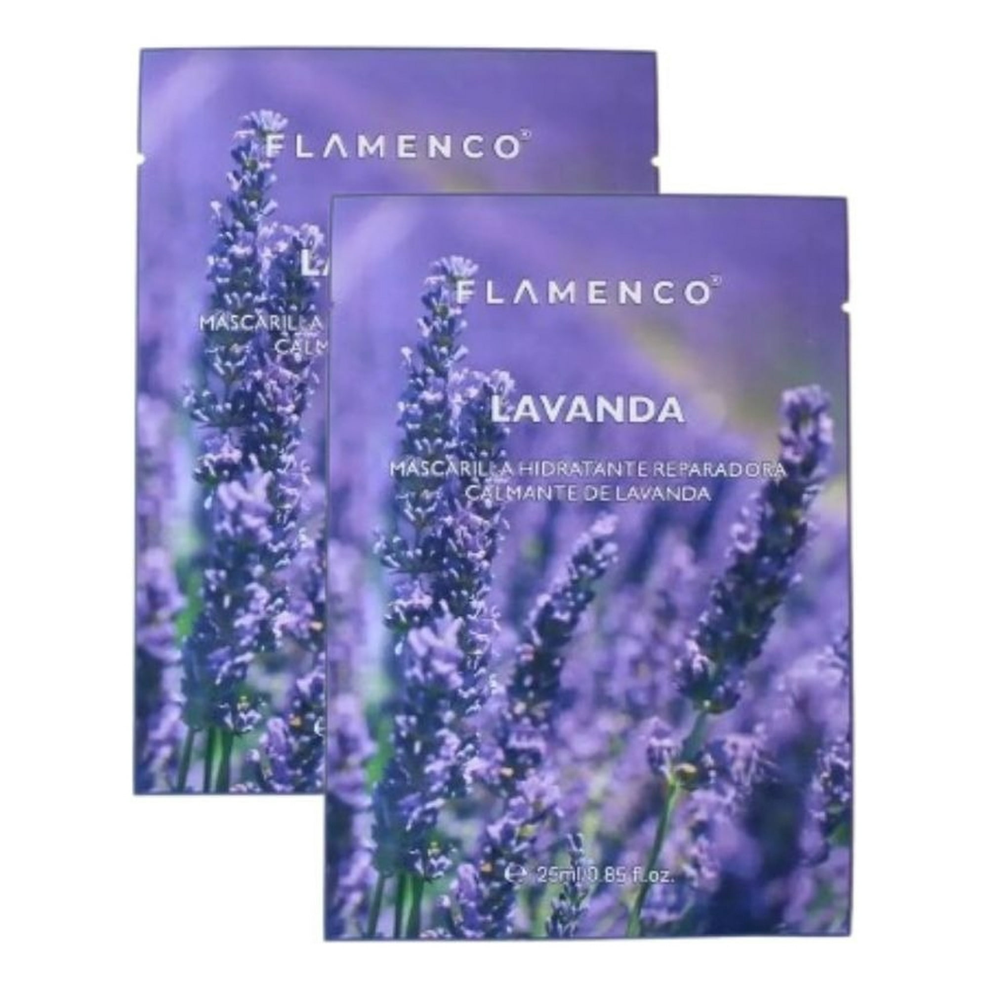 Genérico - Set 3 Mascarillas Facial Antimanchas Hidratante Lavanda Lau