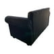 thumbnail image 2 of Sofa 2 Cuerpos Barcelona Felpa Negro, 2 of 3