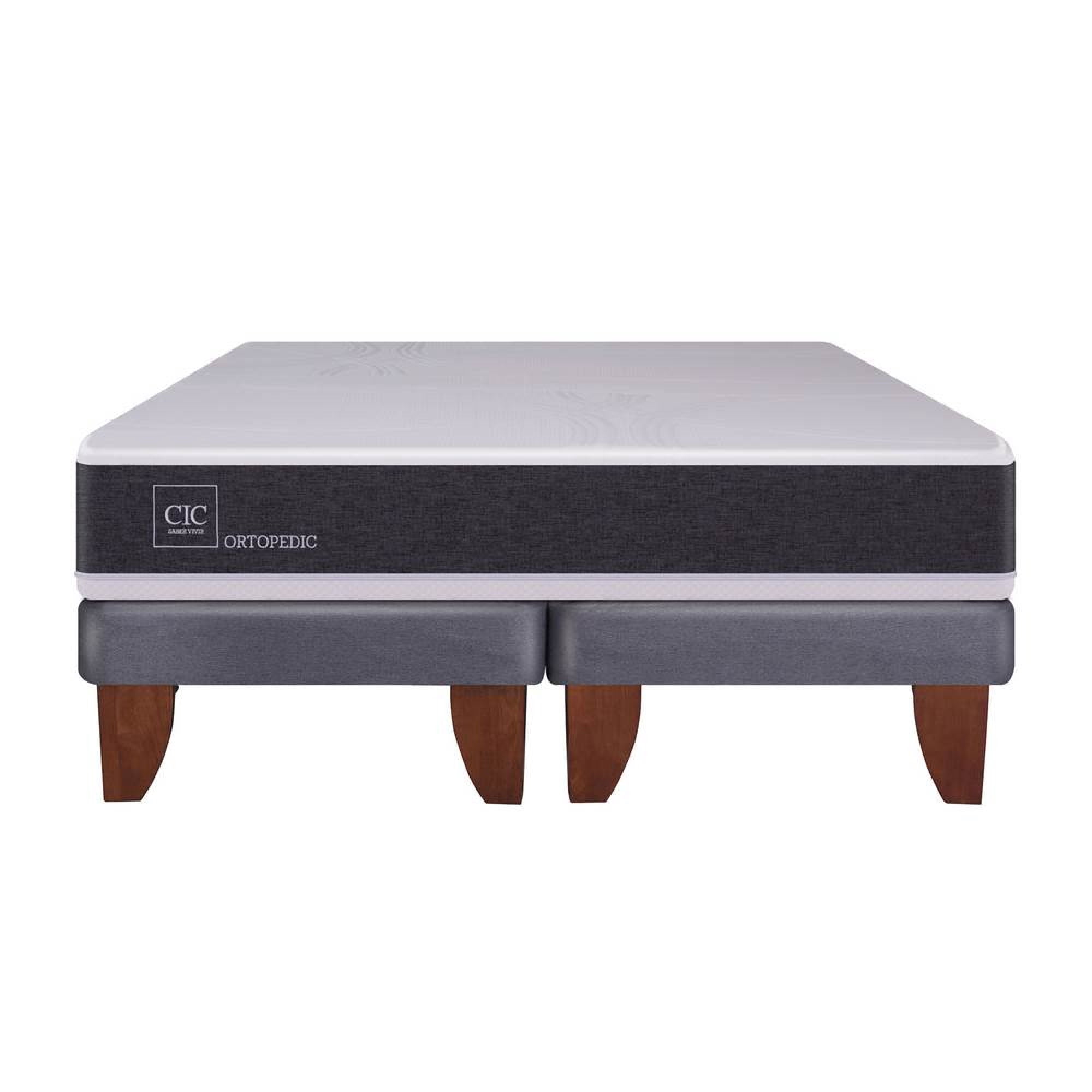 Cama Europea New Ortopedic 2 Plazas Base Dividida