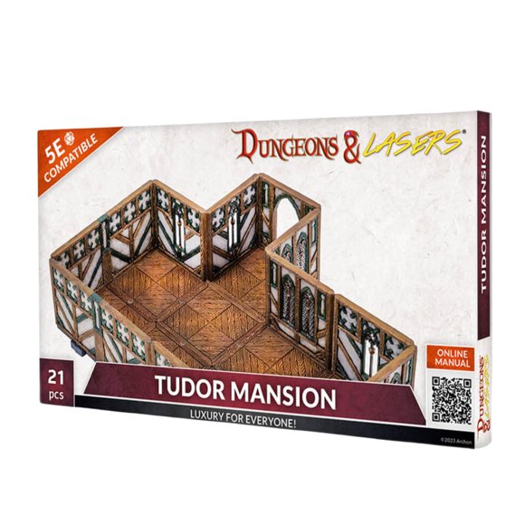 Set de Terreno en Miniatura Archon Studio Mansión Tudor Sin Pintar