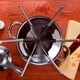 thumbnail image 3 of Paquete de 12 tenedores para fondue, tenedores para fondue de acero inoxidable de 24 cm con mango resistente al calor de color para brochetas a la parrilla de chocolate, queso y malvaviscos, 3 of 6