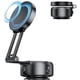 thumbnail image 1 of Soporte Magnético Ajustable Para Coche Con Fuerte Aspiración - Plegable, Compatible Para iPhone 16/15/14/13/12 - Ideal Para Coche, Ducha, Espejo-Negro, 1 of 8