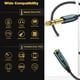 thumbnail image 4 of Adaptador de audio SOLMIMI de 6,35 mm macho a 3,5 mm hembra, 0,3 m, 4 of 6