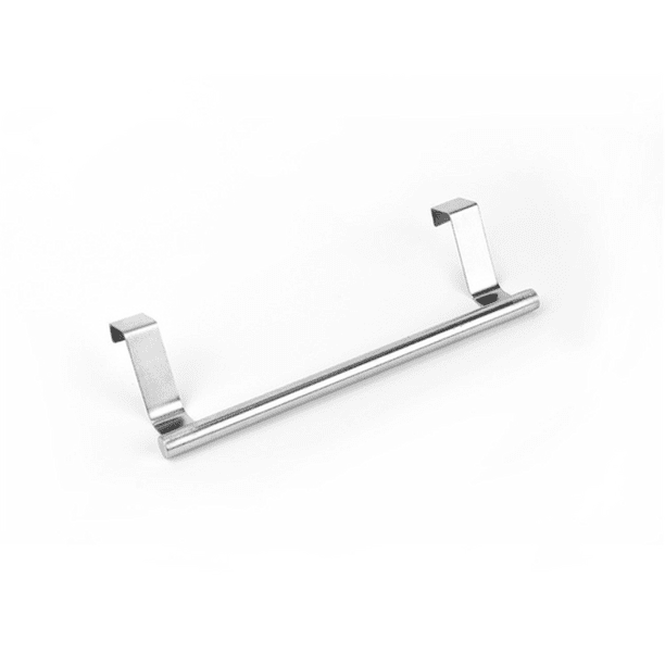 1pc Stylish and Convenient Towel Rack for Over Cabinet Door - Holds Multiple Towels and Bathroom Accessories - Perfect for Organizing Your Bathroom Space
