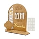thumbnail image 4 of Centro De Mesa Con Calendario De Cuentas Regresivas De Madera Para Lámpara De Estantería De Escritorio De Granja, 4 of 5