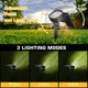 thumbnail image 3 of Luces solares Kaxiida de 46 LED, impermeables IP68, 3 modos de brillo, 3 of 7